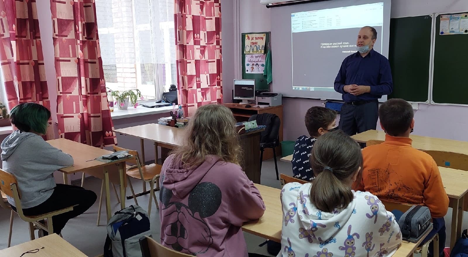 Профилактические мероприятие для учащихся Рыборецкой школы республики Карелия