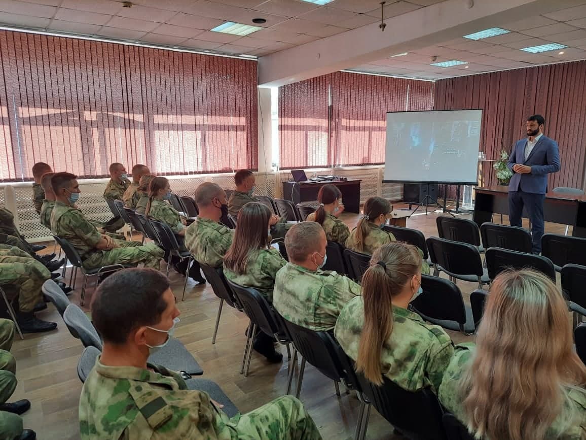 Мероприятие для личного состава стрелкового батальона охраны Белоярской атомной электростанции в г.Заречном