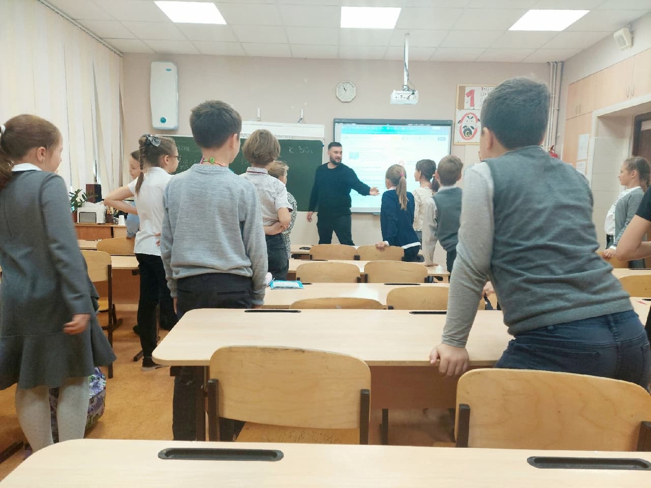 Занятие с ребятами самарского лицея «Технический»