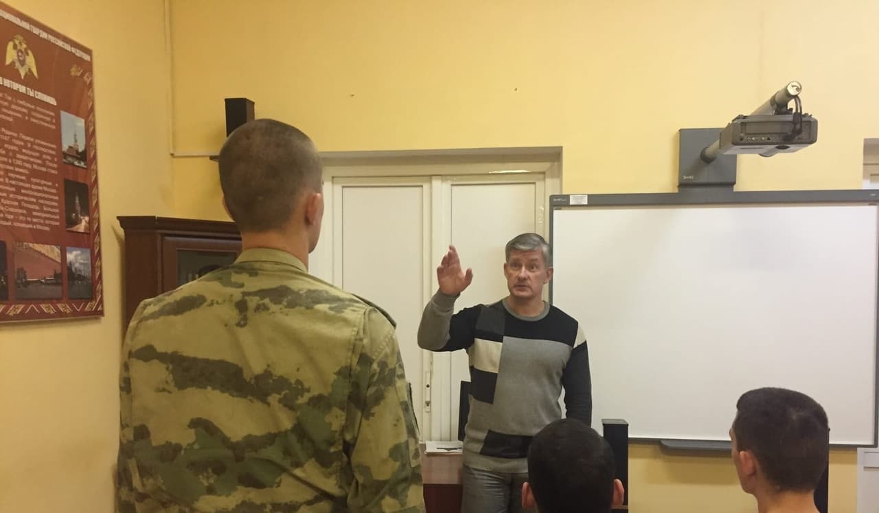 Профилактические занятия для офицеров спецназа