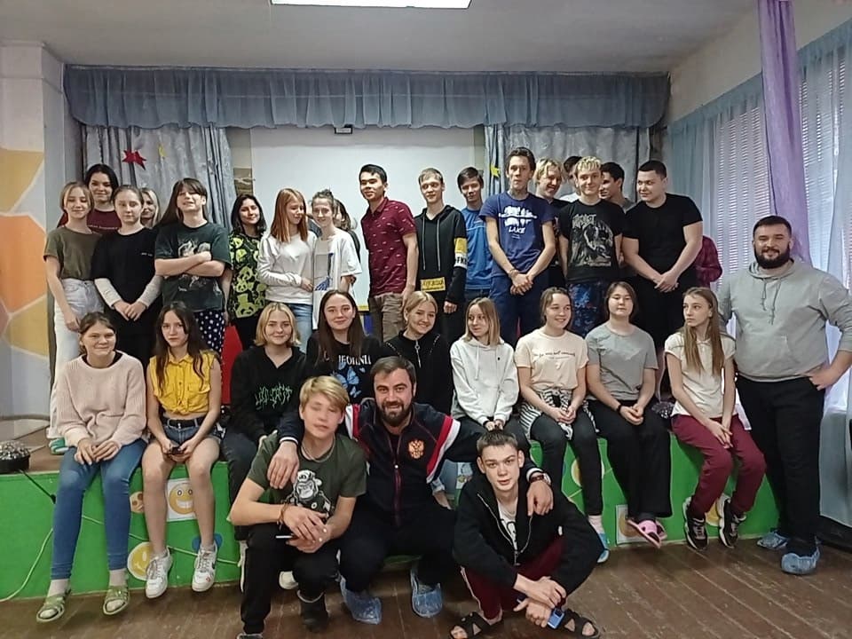 Профилактические занятия в детском лагере «Салют» пос.Мехзавод г.о.Самара