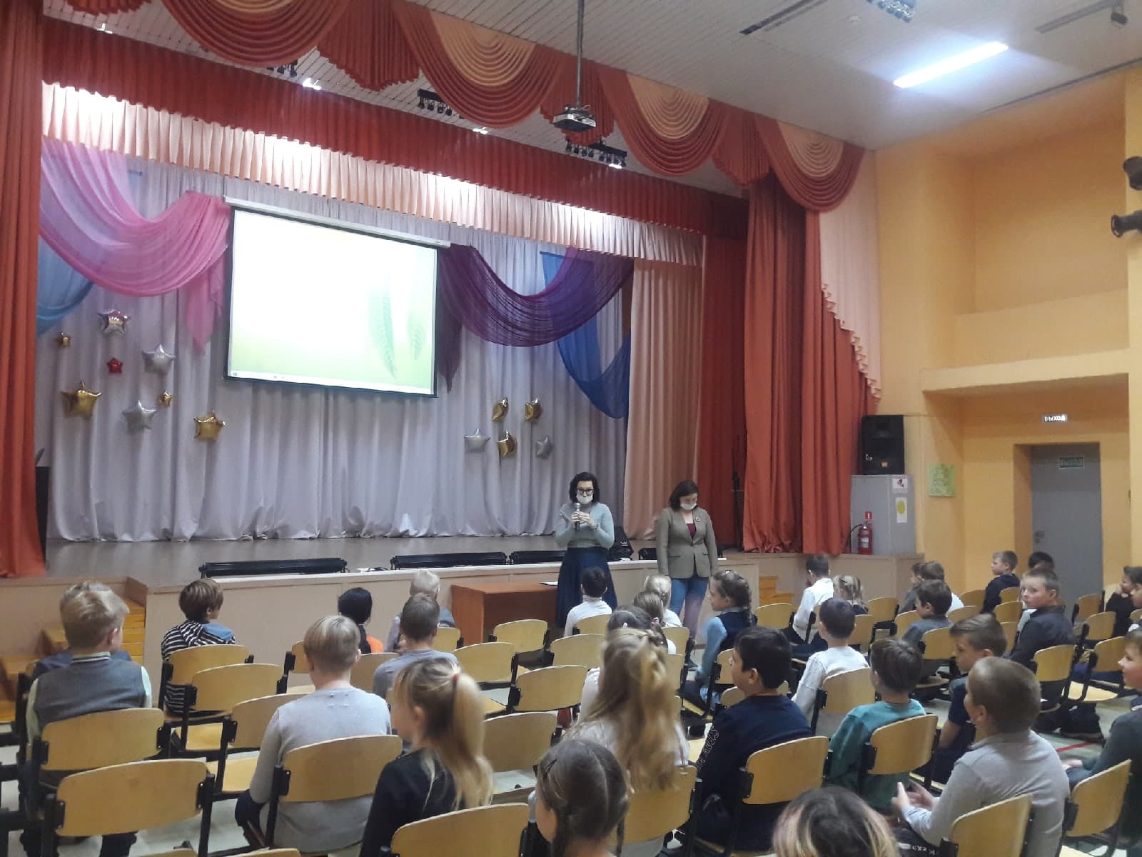 Дебют лекторов «Общего Дела» в Тимофеевской средней школе
