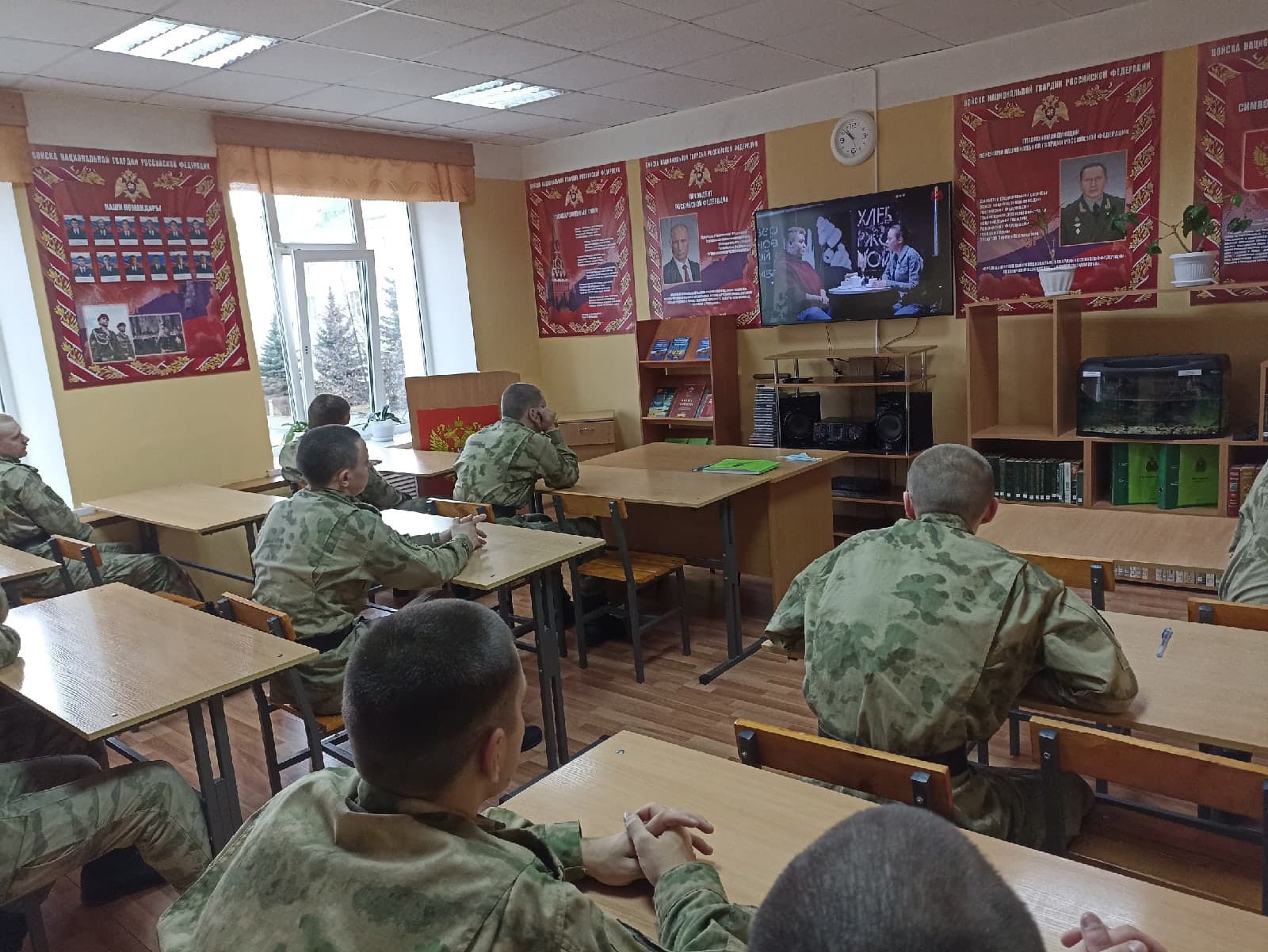 Занятия для личного состава Батальона обеспечения управления Уральского округа Войск национальной гвардии