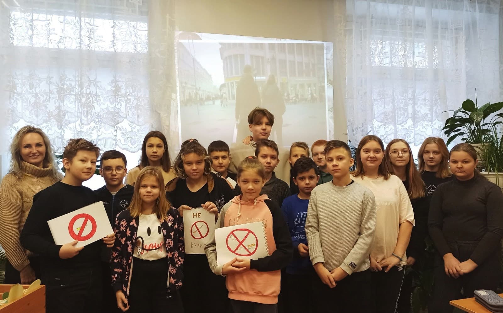 Занятие «Общего Дела» для учащихся школы №33 г.Череповца