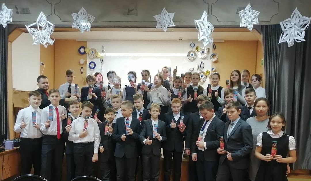 Урок от «Общего Дела» для пятиклассников казанской гимназии №37