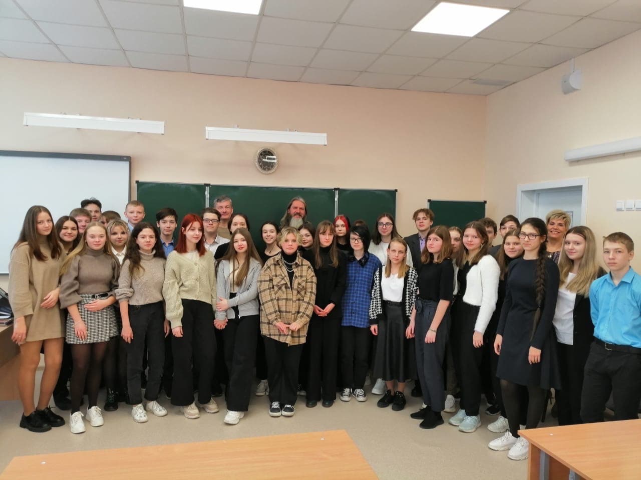 Профилактические занятия в гимназии №1 г.Волоколамска