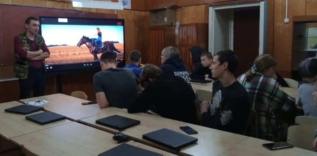 Мотивирующее занятие «Общего Дела» для ребят общежития Вытегорского политехнического техникума