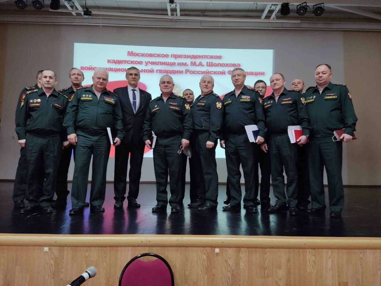 «Общее Дело» в Московском президентском кадетском училище им. М.А.Шолохова и в Кадетском корпусе Следственного комитета