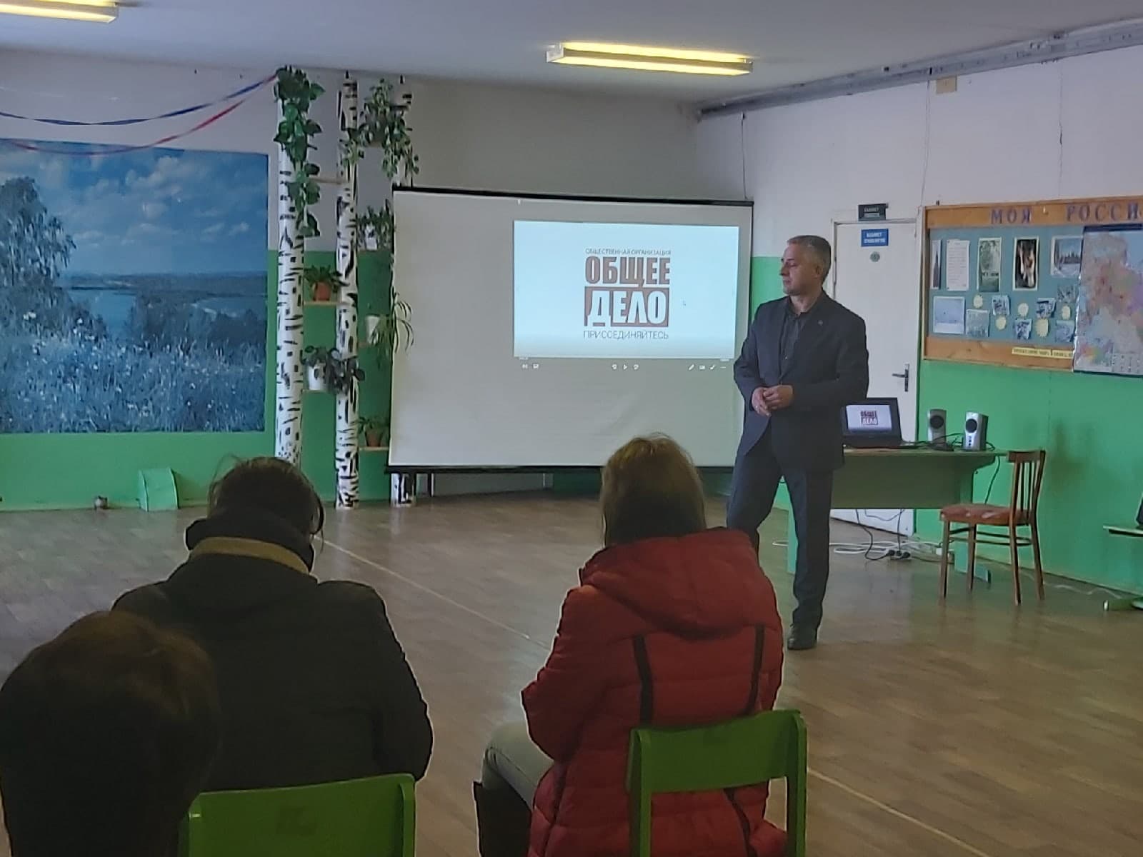 Встреча на тему трезвости с родительским сообществом в поселке Пунгино