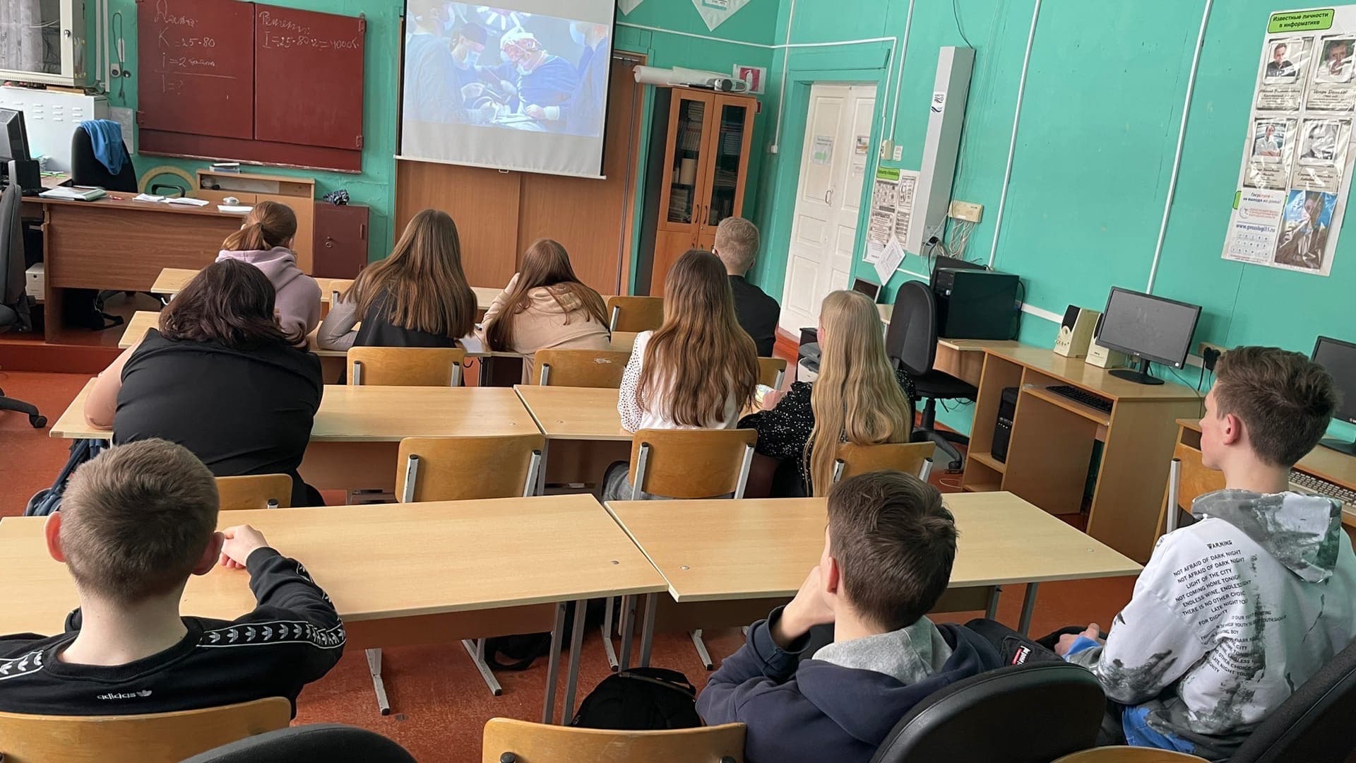 Три встречи «Курение. Взгляд изнутри» в Голузинской школе города Великий Устюг